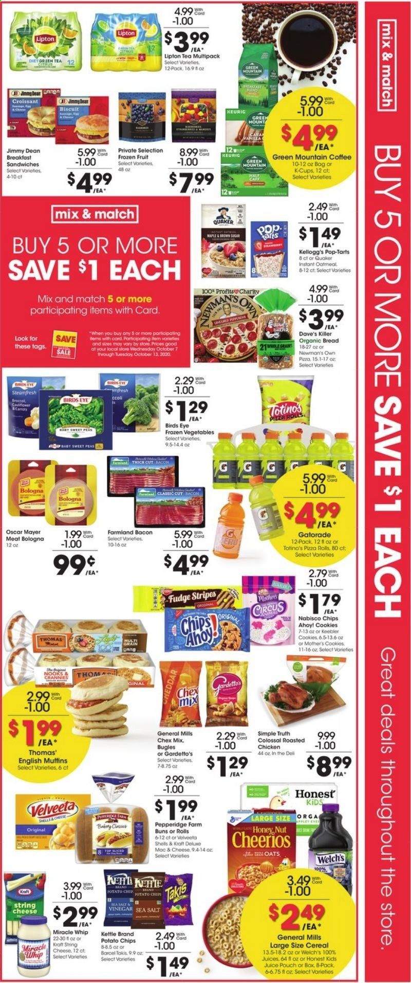 Baker's Weekly Ad Flyer October 7 to October 13