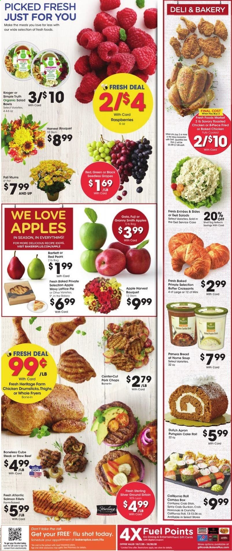 Baker's Weekly Ad Flyer October 7 to October 13