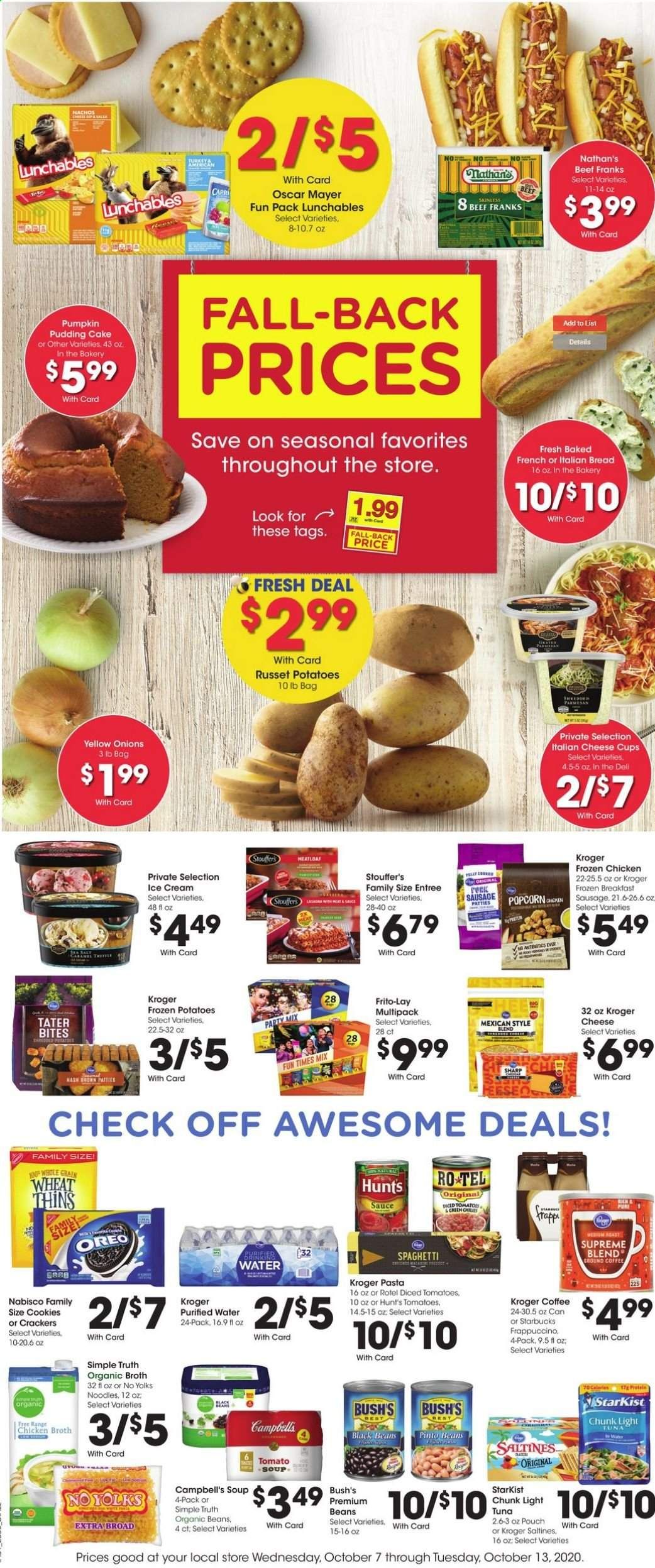 Baker's Weekly Ad Flyer October 7 to October 13