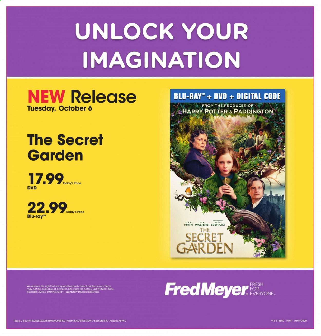 Fred Meyer Weekly Ad Flyer October 4 to October 9