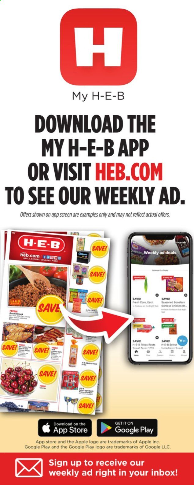 H-E-B Weekly Ad Flyer October 7 to October 13