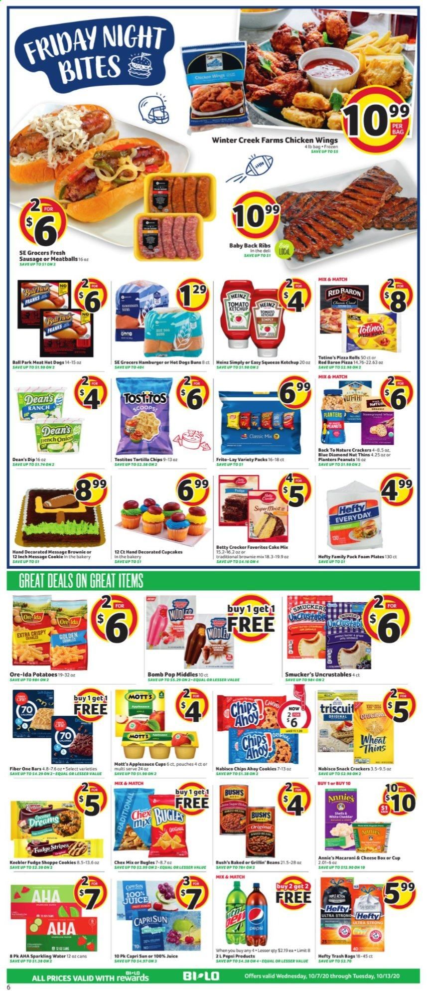 BI-LO Weekly Ad Flyer October 7 to October 13