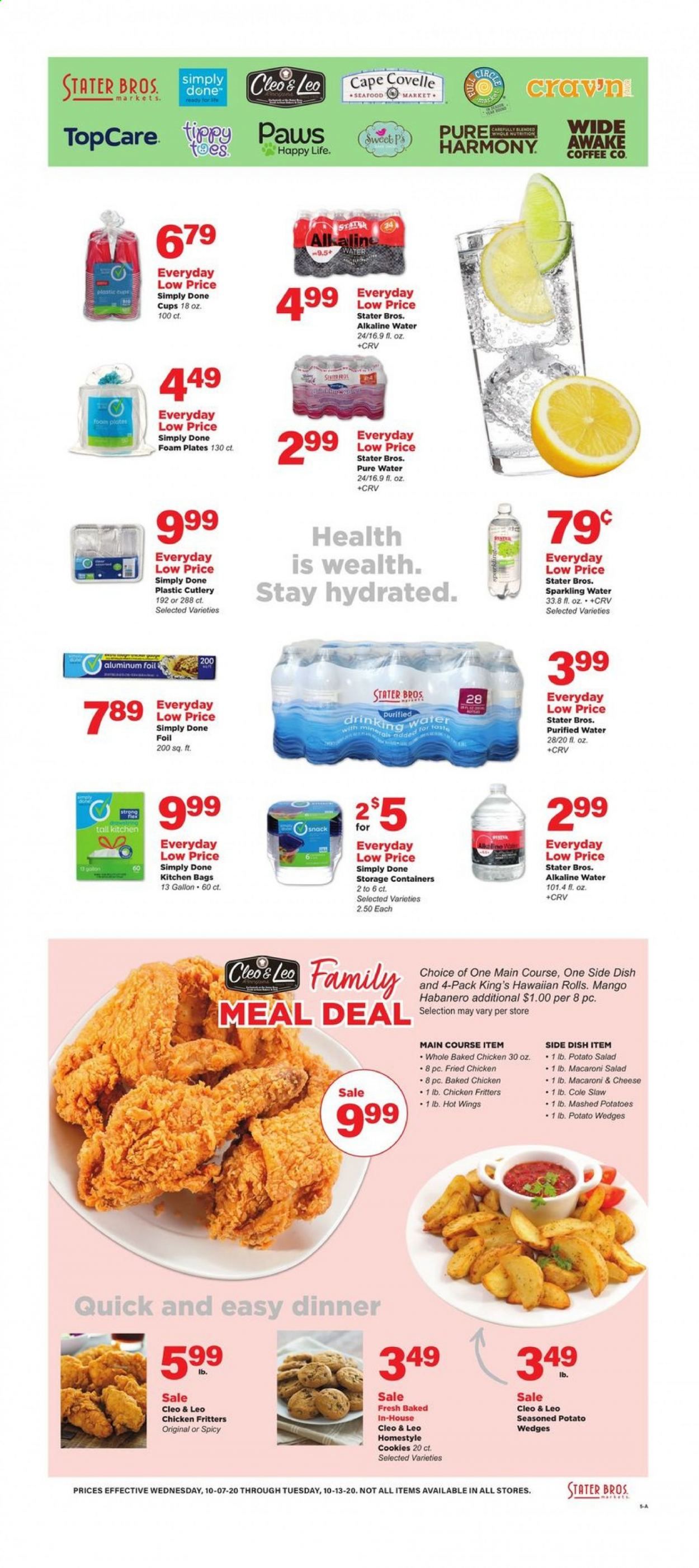 Stater Bros. Weekly Ad Flyer October 7 to October 13