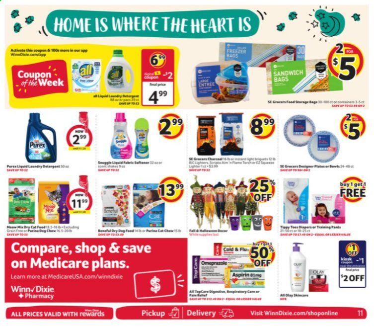 Winn Dixie Weekly Ad Flyer October 7 to October 13