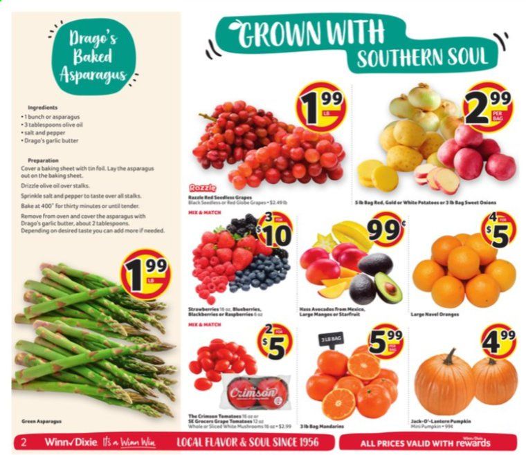Winn Dixie Weekly Ad Flyer October 7 to October 13