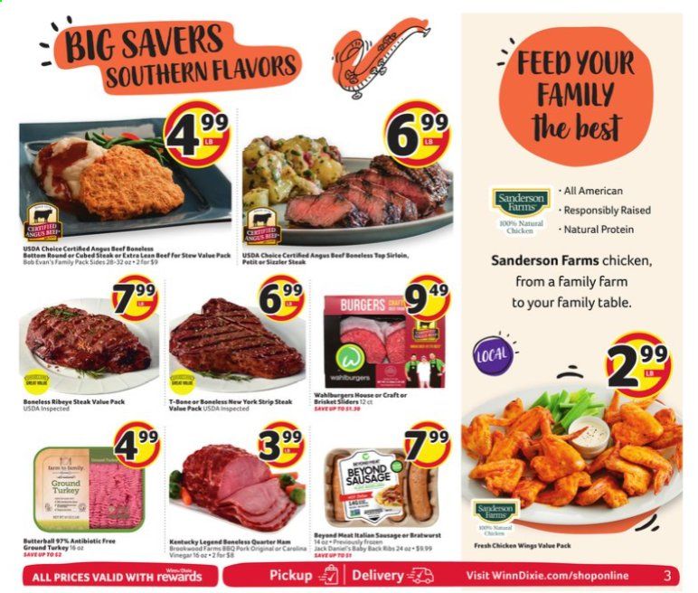 Winn Dixie Weekly Ad Flyer October 7 to October 13