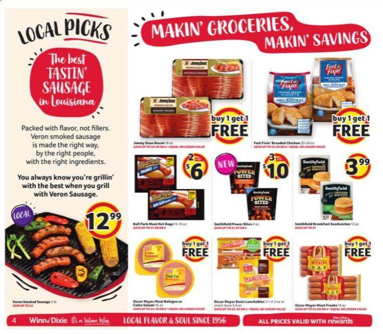 Winn Dixie Weekly Ad Flyer October 7 to October 13