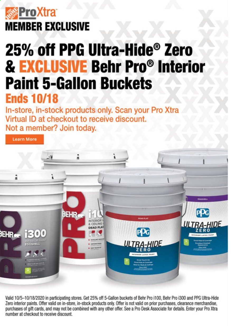 The Home Depot Weekly Ad Flyer October 5 to October 12