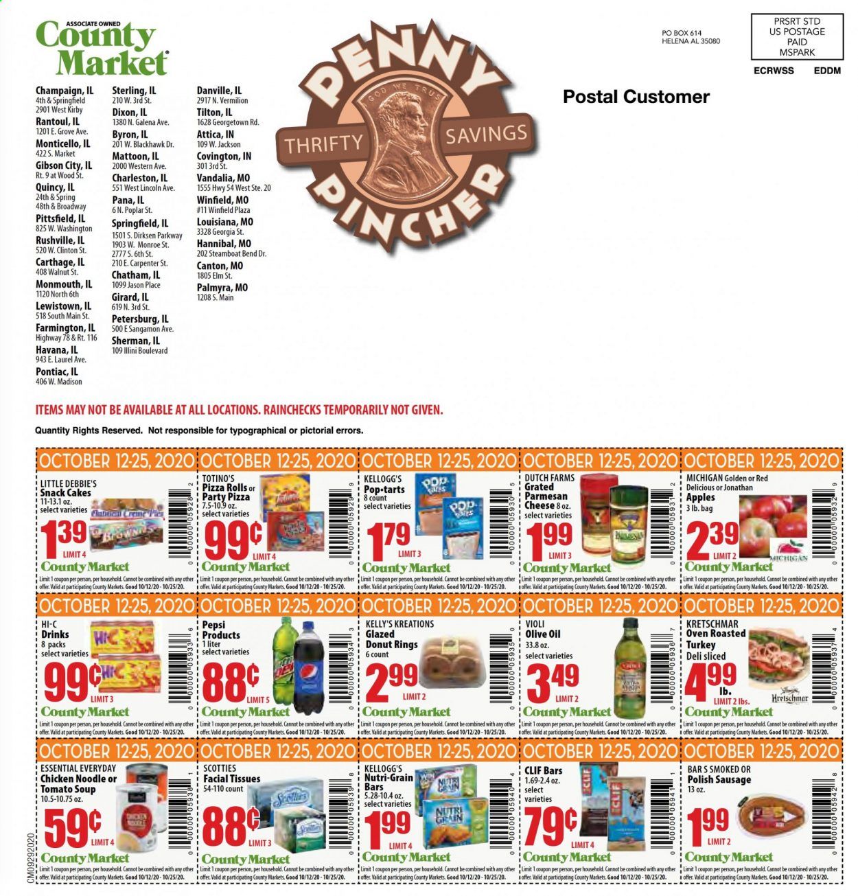 County Market Weekly Ad Flyer September 29 to October 25