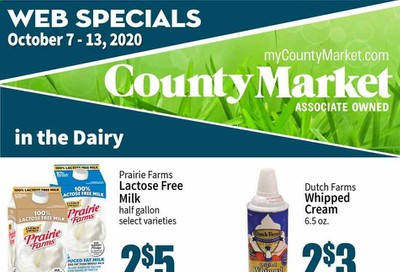 County Market Weekly Ad Flyer October 7 to October 13