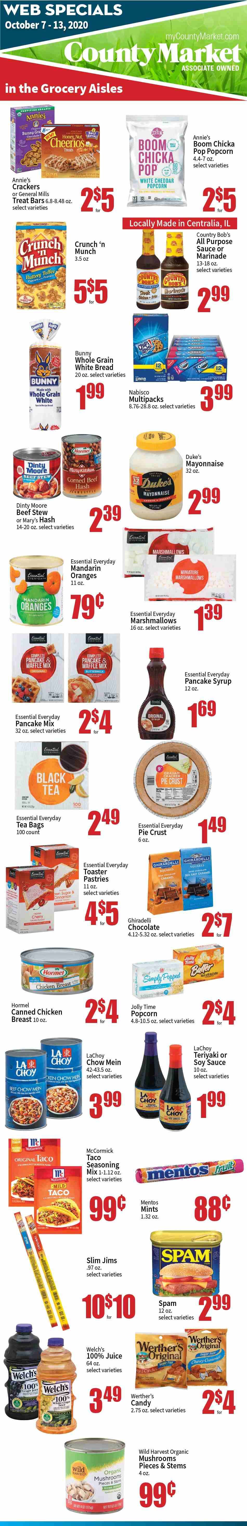 County Market Weekly Ad Flyer October 7 to October 13