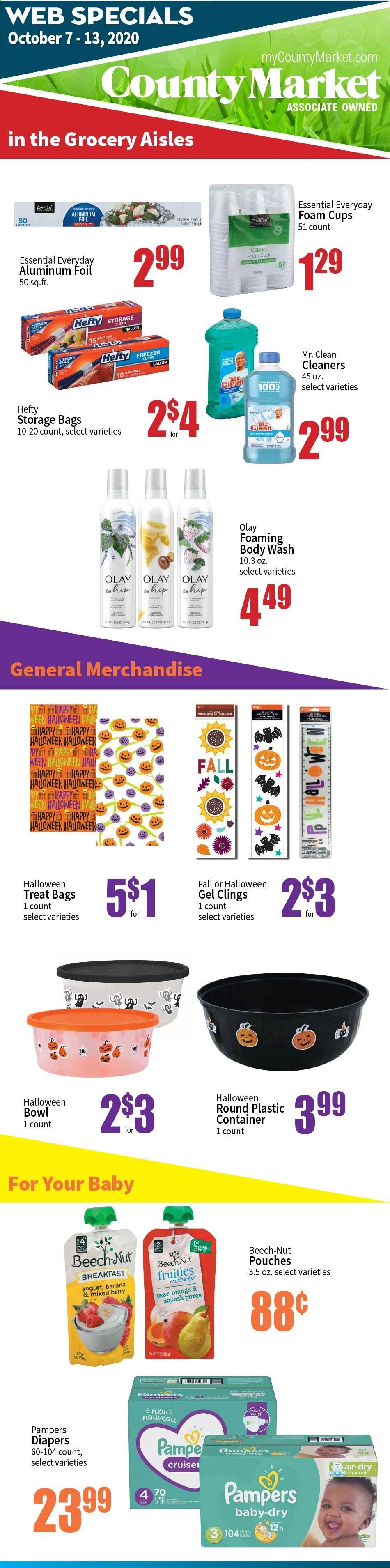 County Market Weekly Ad Flyer October 7 to October 13