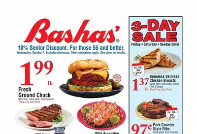 Bashas' (AZ) Weekly Ad Flyer October 7 to October 13