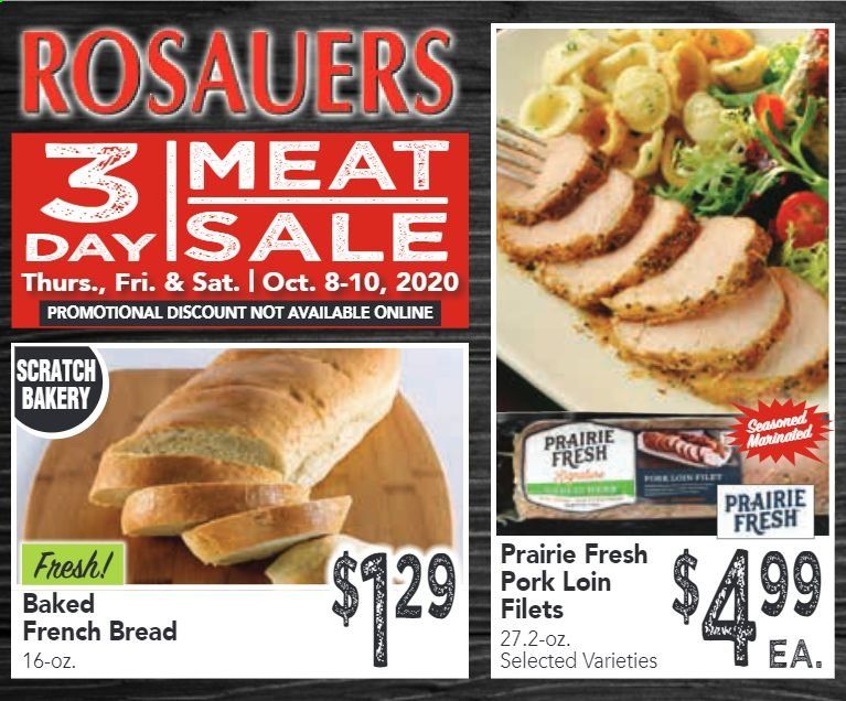 Rosauers Weekly Ad Flyer October 8 to October 10