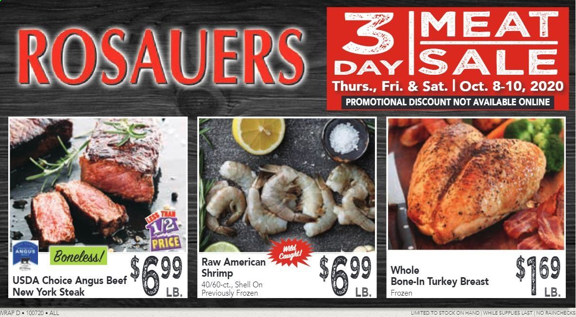 Rosauers Weekly Ad Flyer October 8 to October 10
