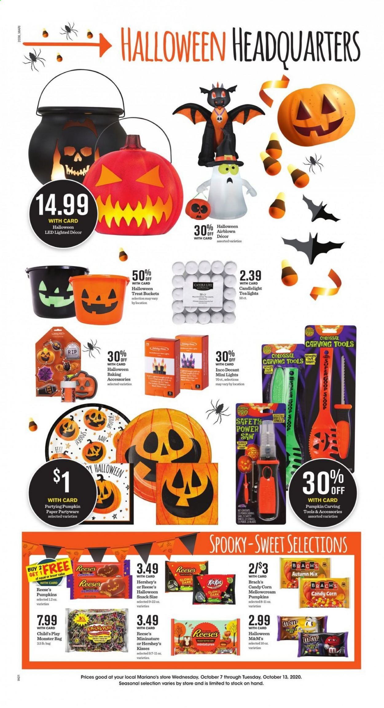 Mariano’s Weekly Ad Flyer October 7 to October 13