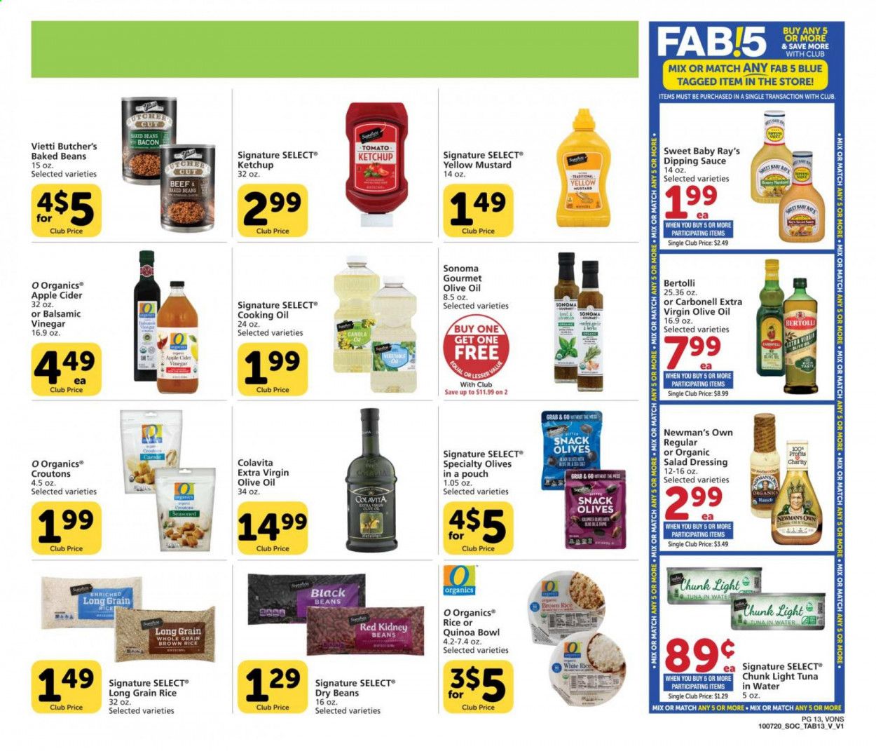 Vons Weekly Ad Flyer October 7 to October 27