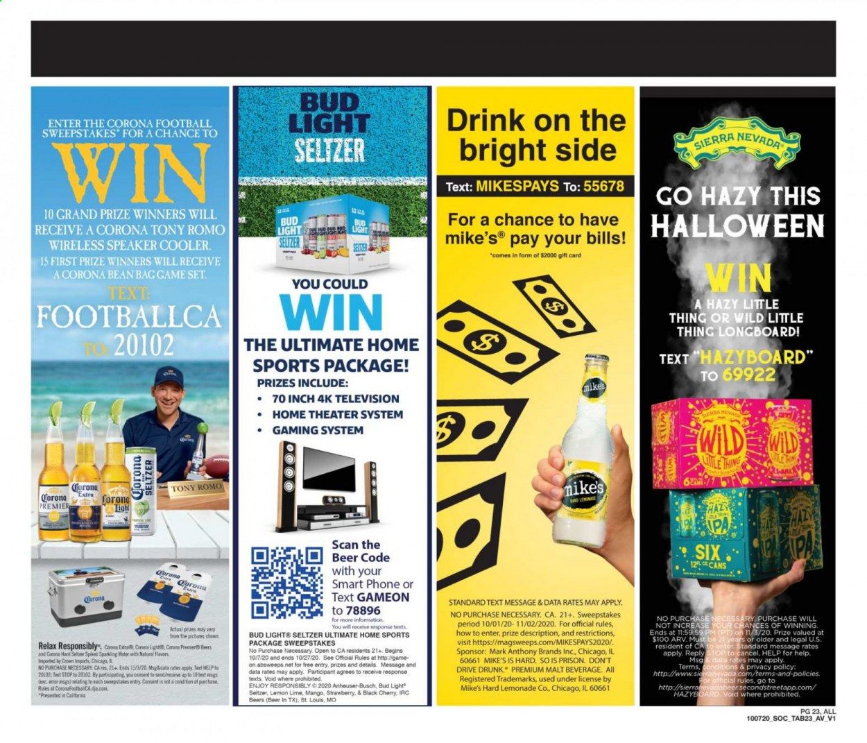 Vons Weekly Ad Flyer October 7 to October 27