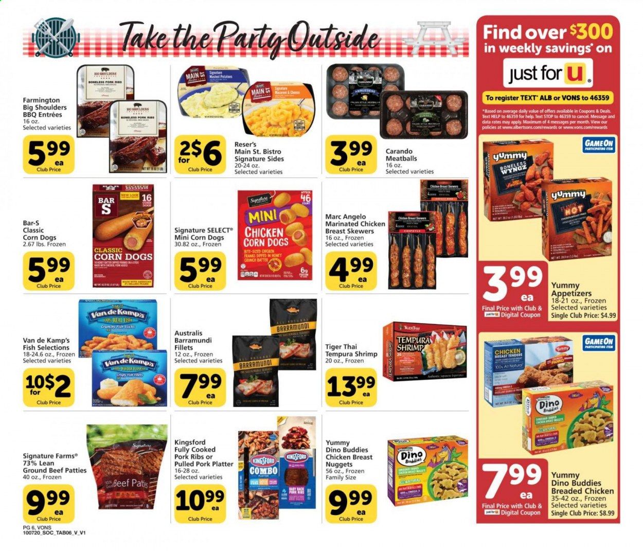 Vons Weekly Ad Flyer October 7 to October 27