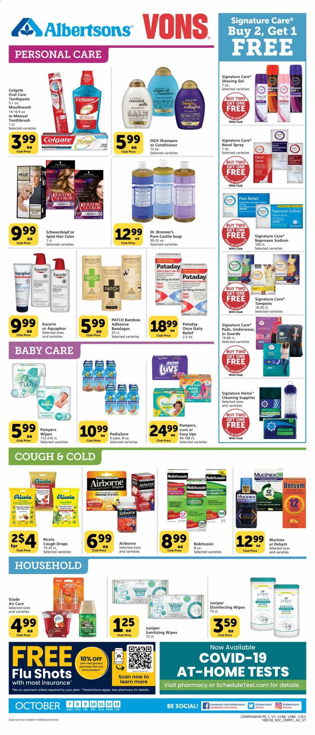 Vons Weekly Ad Flyer October 7 to October 13