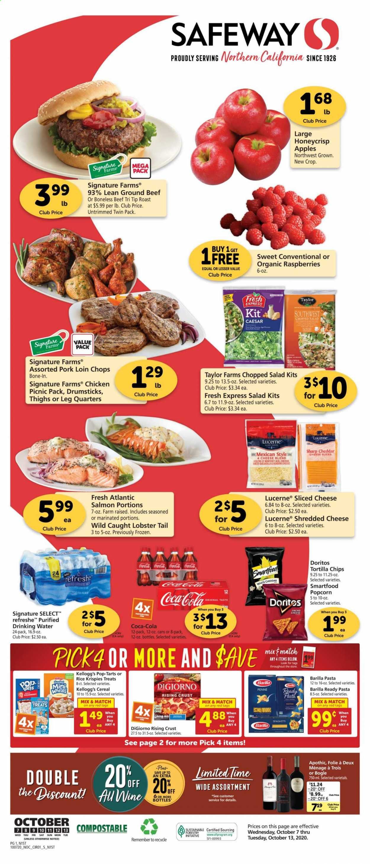 Safeway Weekly Ad Flyer October 7 to October 13