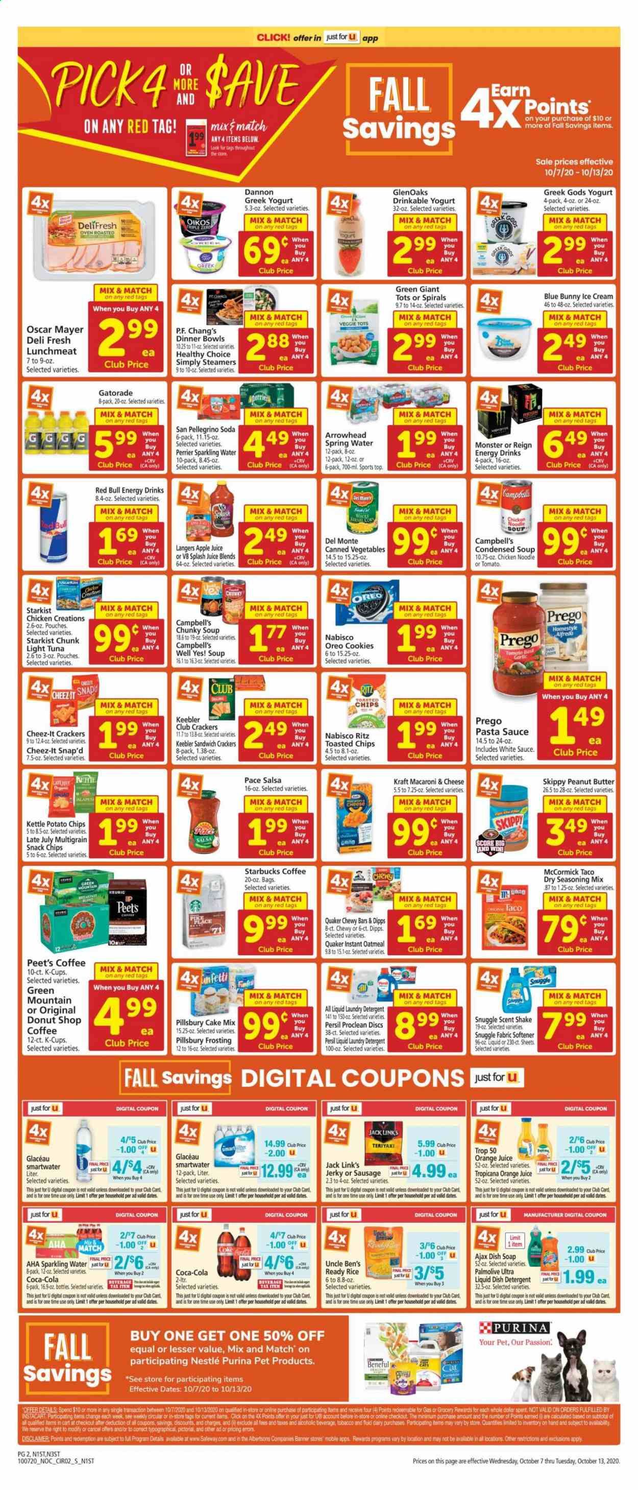 Safeway Weekly Ad Flyer October 7 to October 13