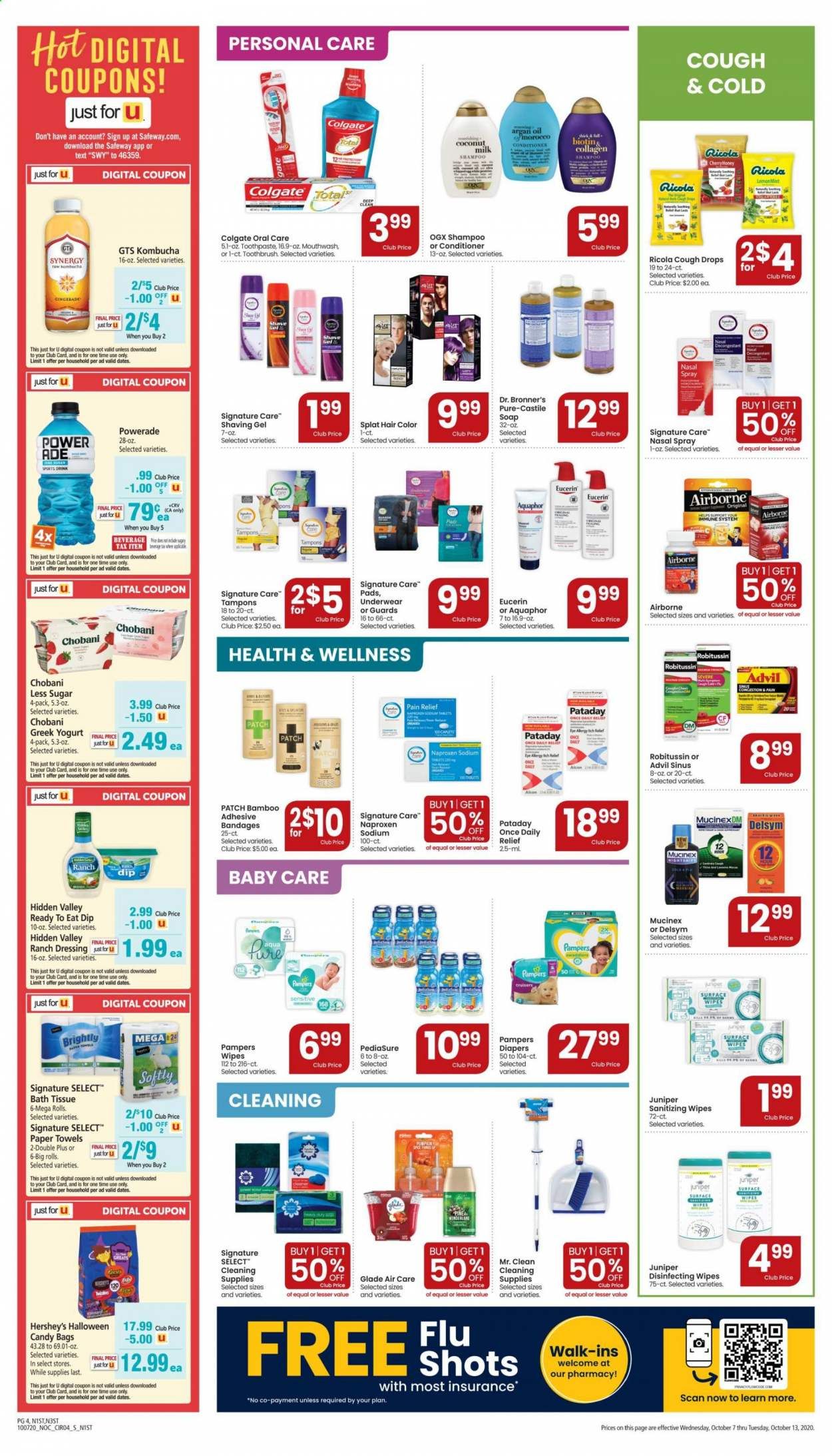 Safeway Weekly Ad Flyer October 7 to October 13
