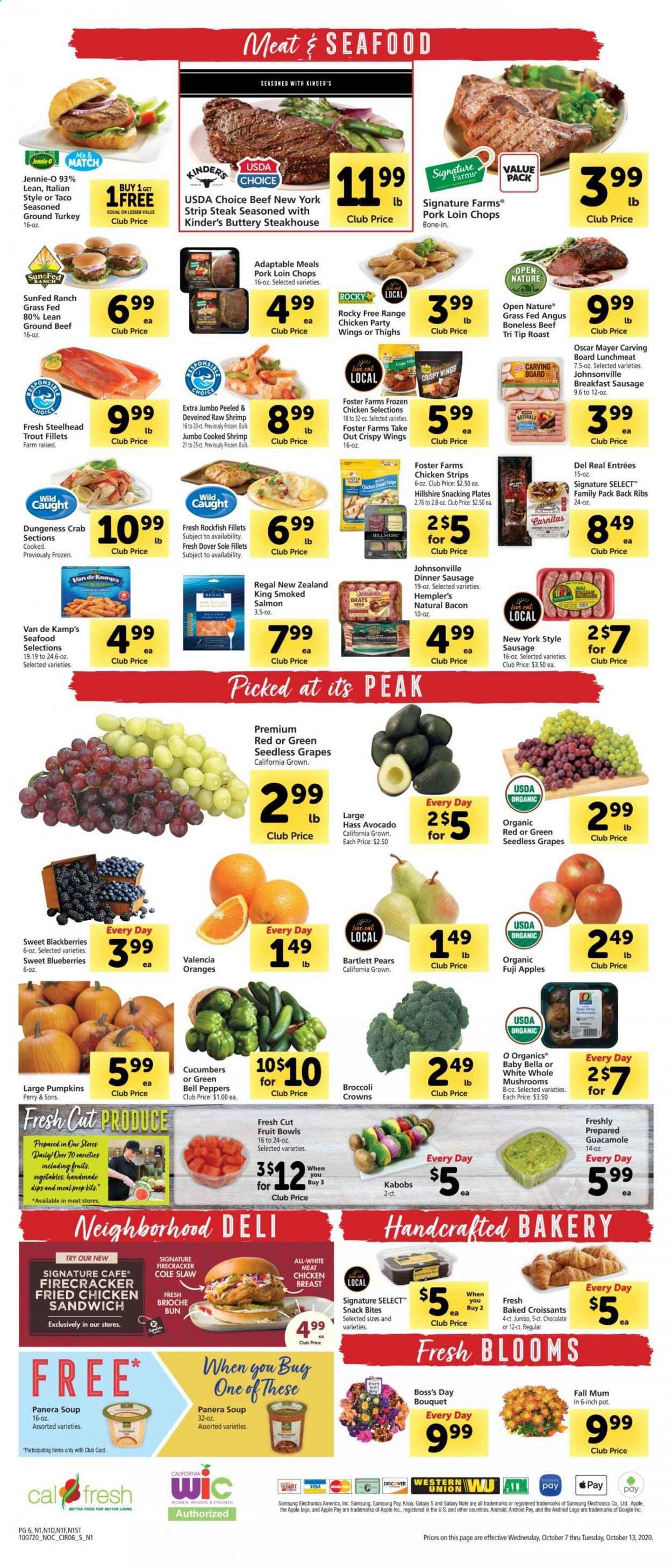 Safeway Weekly Ad Flyer October 7 to October 13
