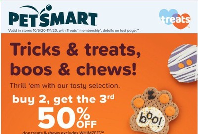 PetSmart Weekly Ad Flyer October 5 to November 1