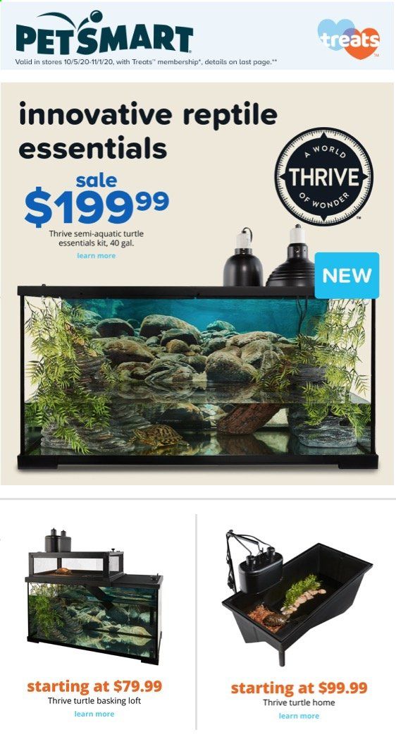 PetSmart Weekly Ad Flyer October 5 to November 1