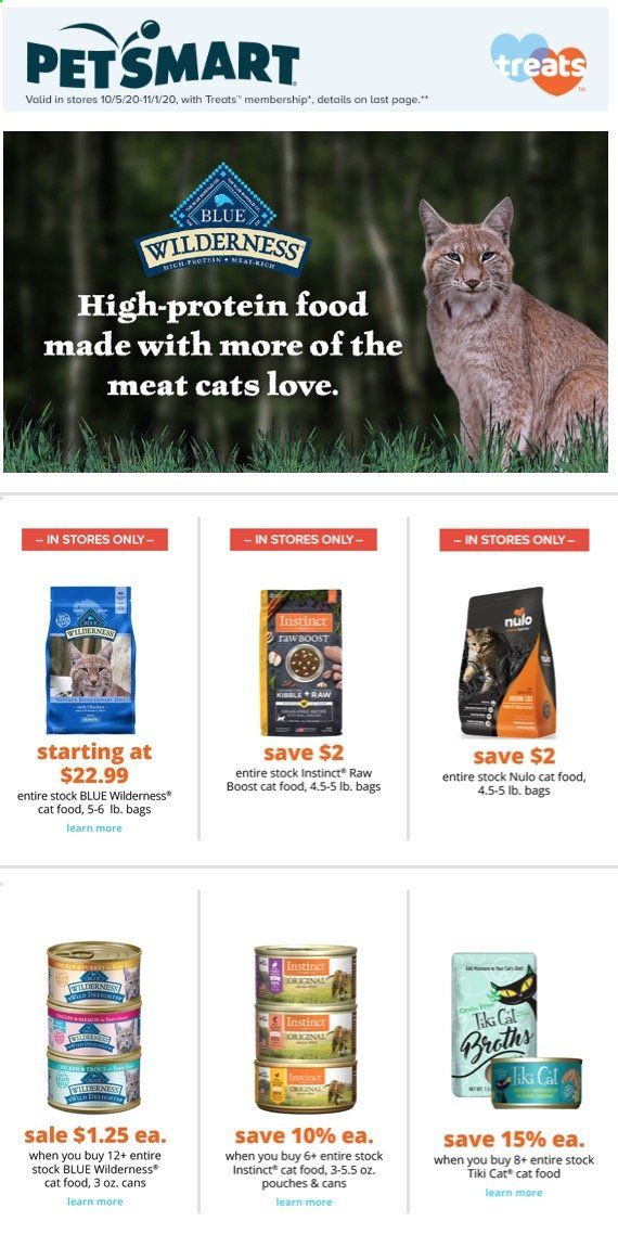 PetSmart Weekly Ad Flyer October 5 to November 1