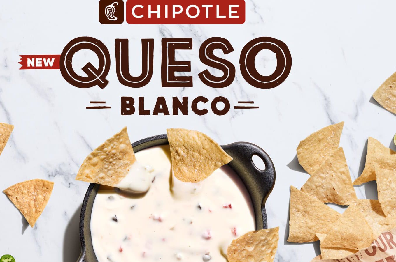New Spicy and Cheesy Queso Blanco Launches Nationwide at Chipotle New Spicy and Cheesy Queso Blanco Launches Nationwide at Chipotle