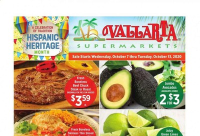 Vallarta Weekly Ad Flyer October 7 to October 13