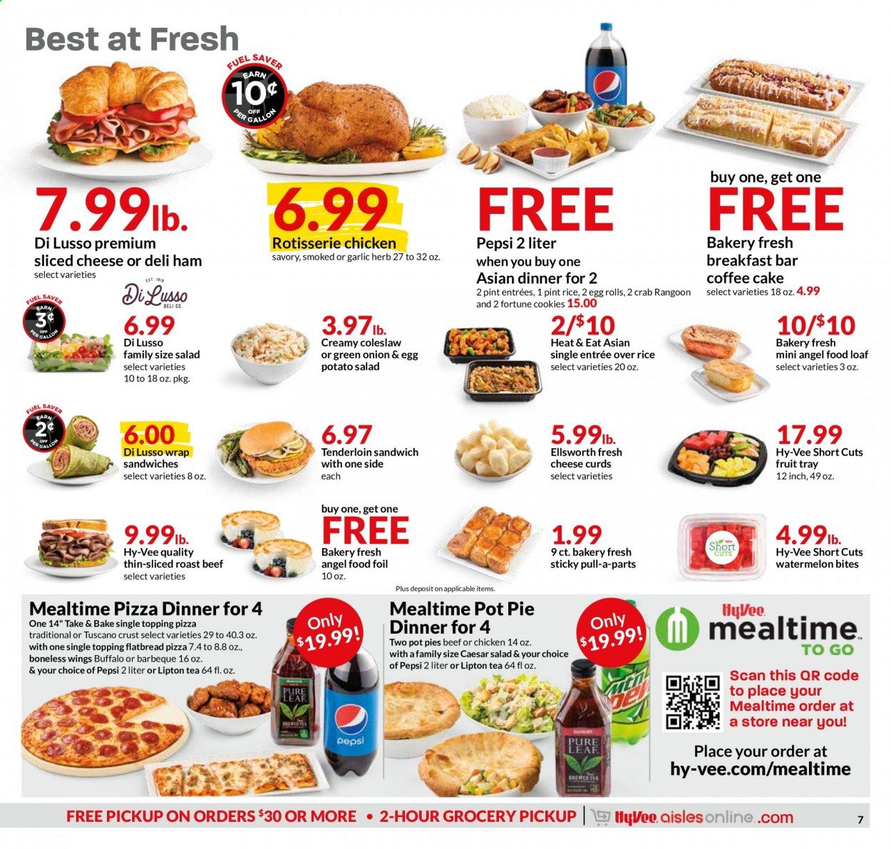Hy-Vee (IA, IL, KS, MN, MO, NE, SD, WI) Weekly Ad Flyer October 7 to October 13