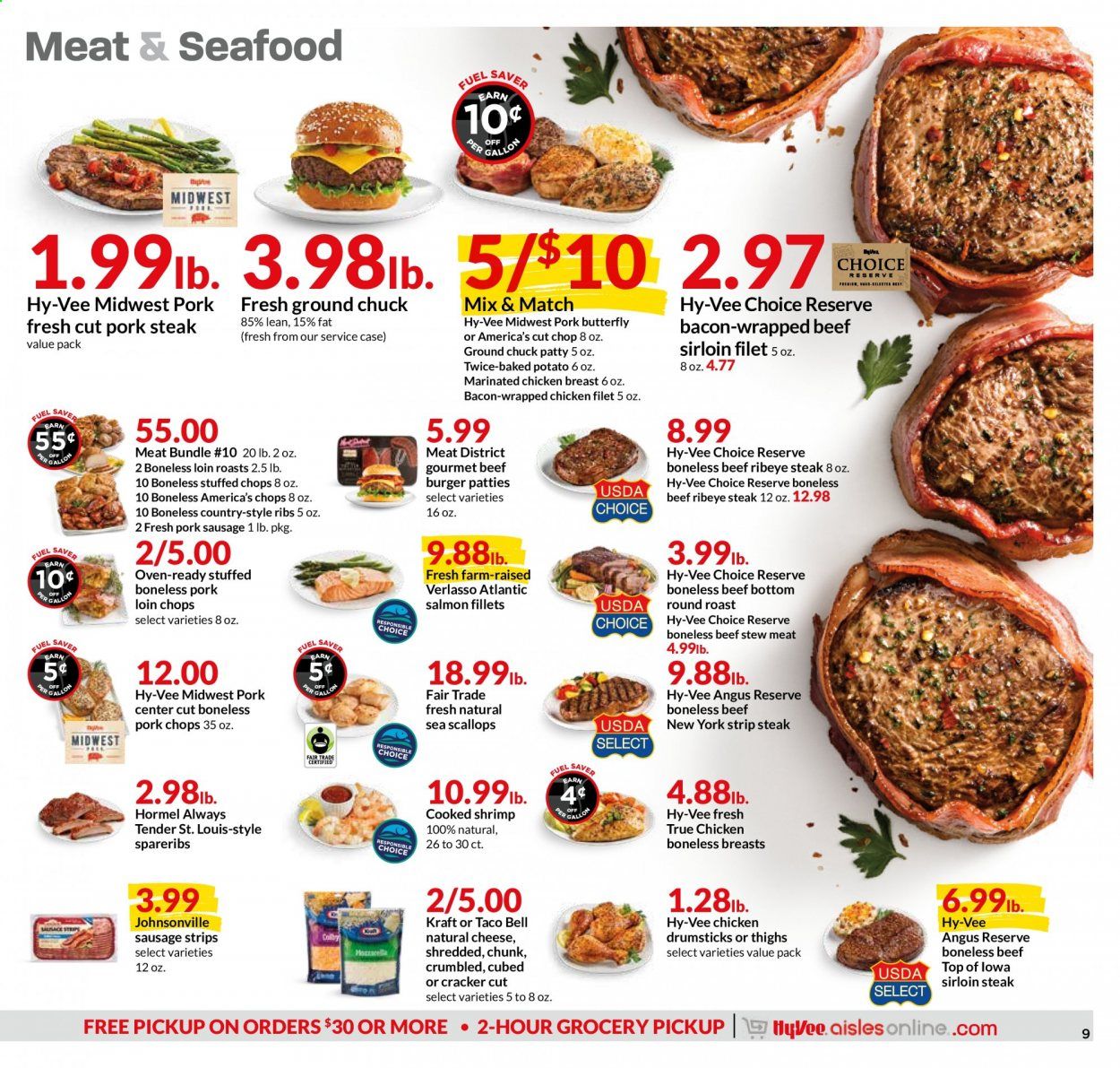 Hy-Vee (IA, IL, KS, MN, MO, NE, SD, WI) Weekly Ad Flyer October 7 to October 13
