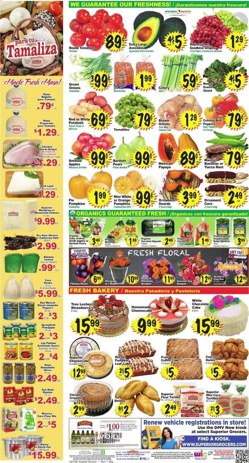 Superior Grocers Weekly Ad Flyer October 7 to October 13