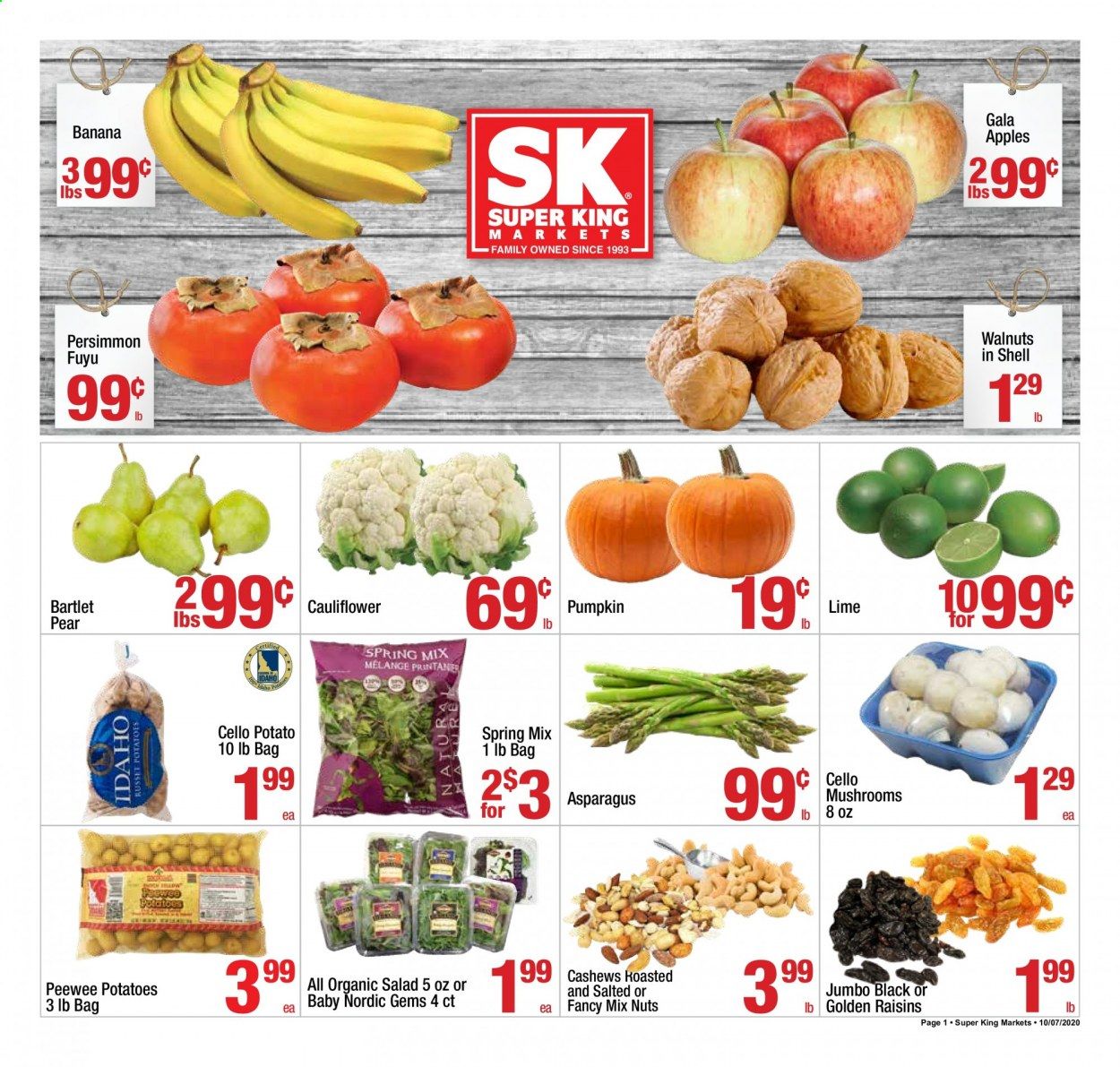Super King Markets (CA) Weekly Ad Flyer October 7 to October 13
