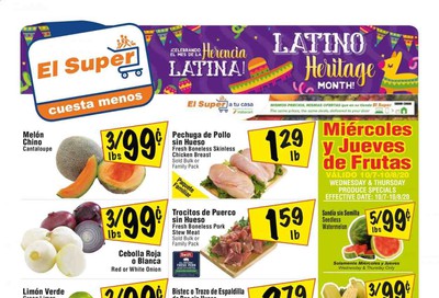 El Super Weekly Ad Flyer October 7 to October 13