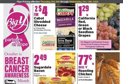 Big Y (MA) Weekly Ad Flyer October 8 to October 14