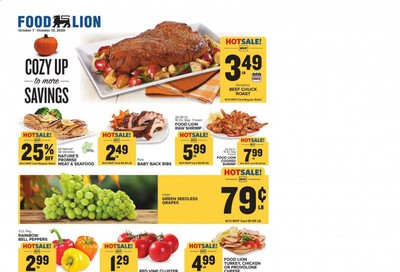 Food Lion (VA) Weekly Ad Flyer October 7 to October 13