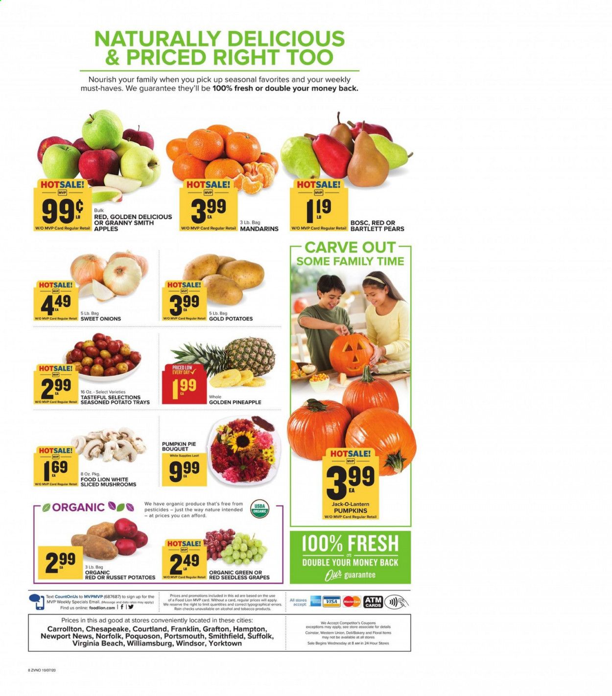 Food Lion (VA) Weekly Ad Flyer October 7 to October 13