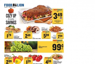 Food Lion (TN) Weekly Ad Flyer October 7 to October 13
