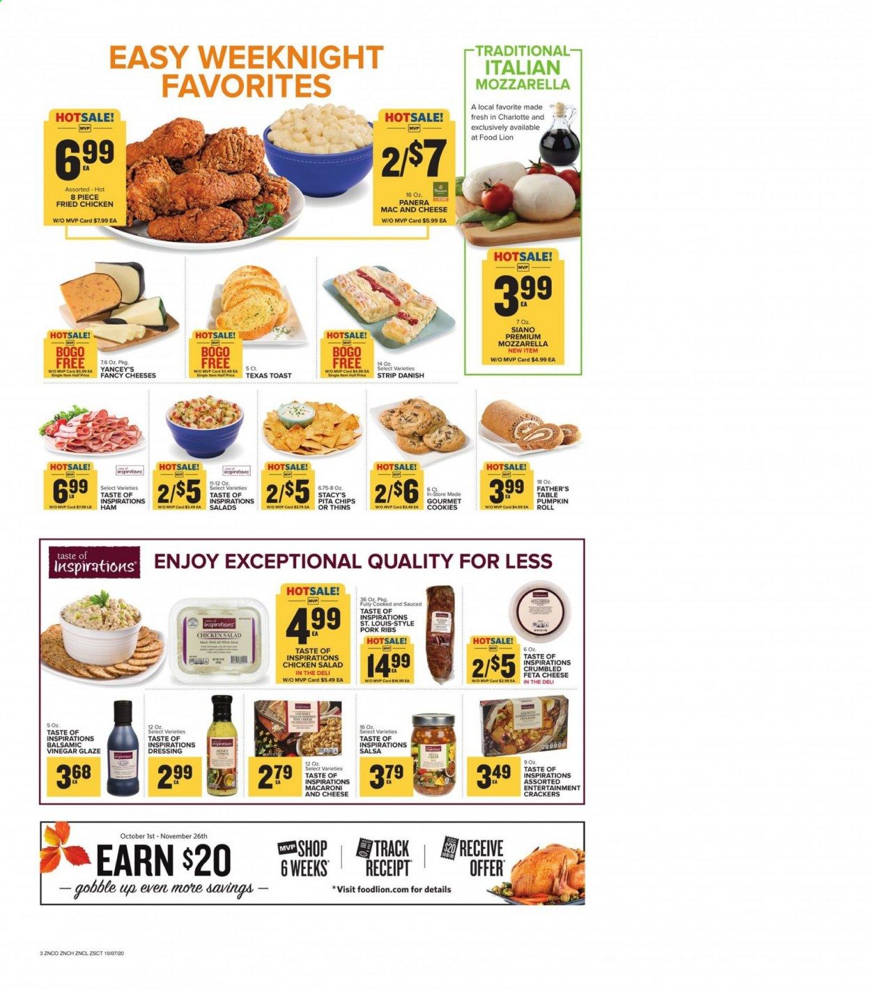 Food Lion (NC) Weekly Ad Flyer October 7 to October 13