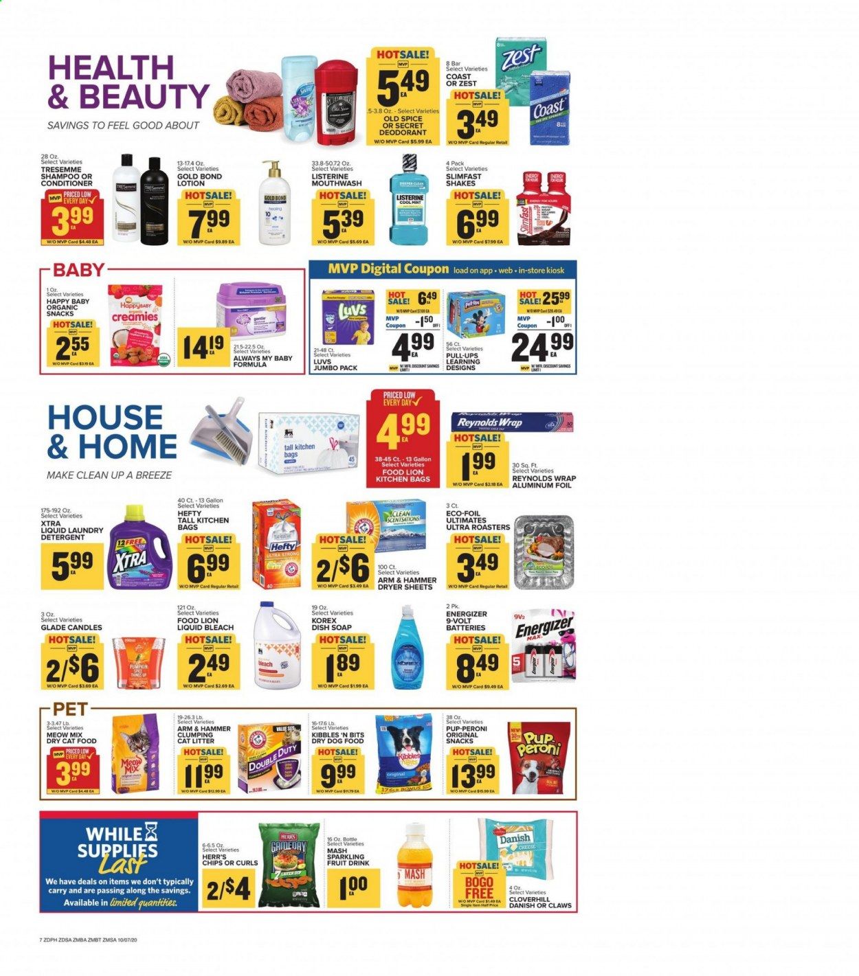 Food Lion (DE) Weekly Ad Flyer October 7 to October 13