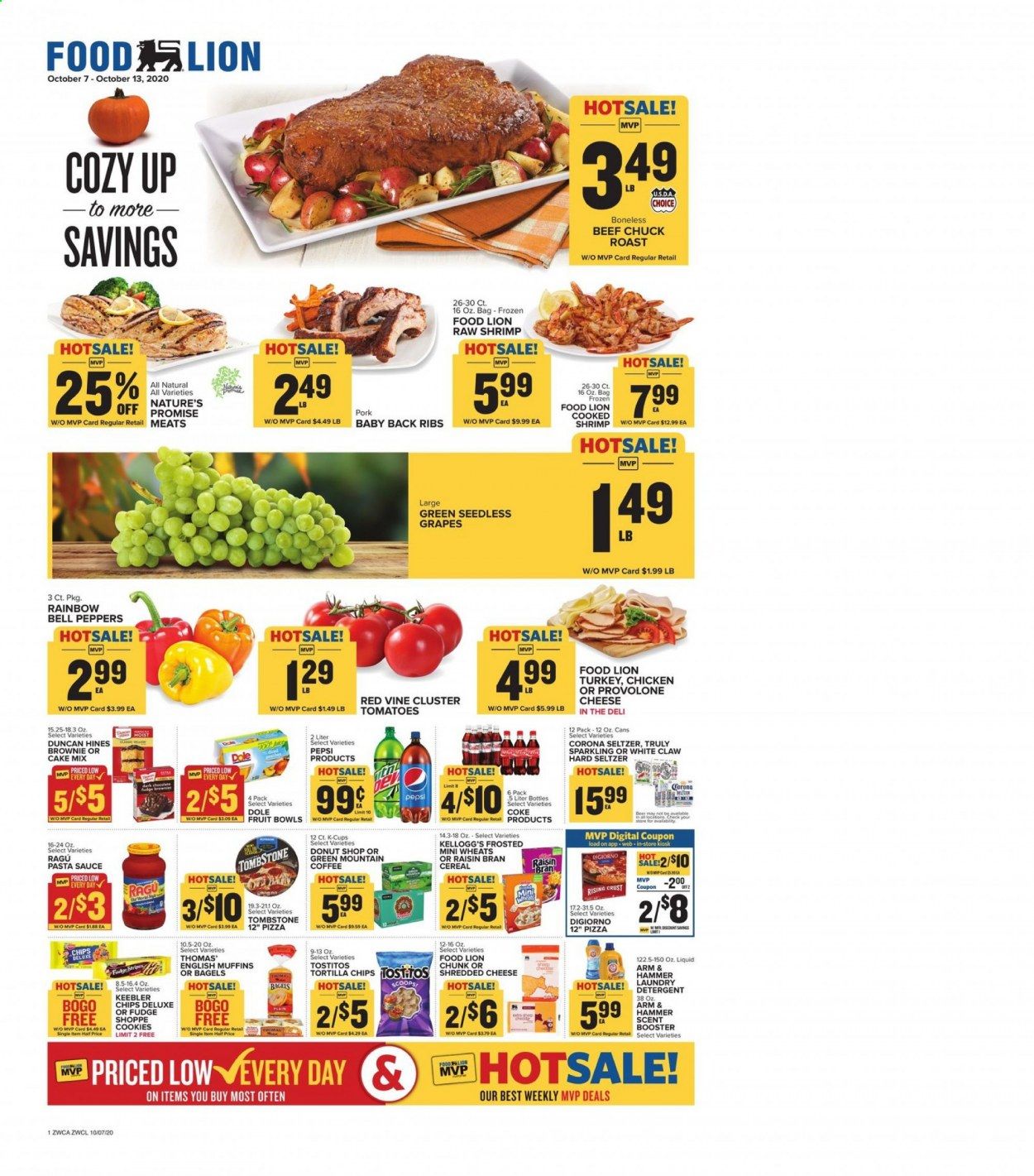 Food Lion (WV) Weekly Ad Flyer October 7 to October 13