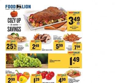 Food Lion (PA) Weekly Ad Flyer October 7 to October 13