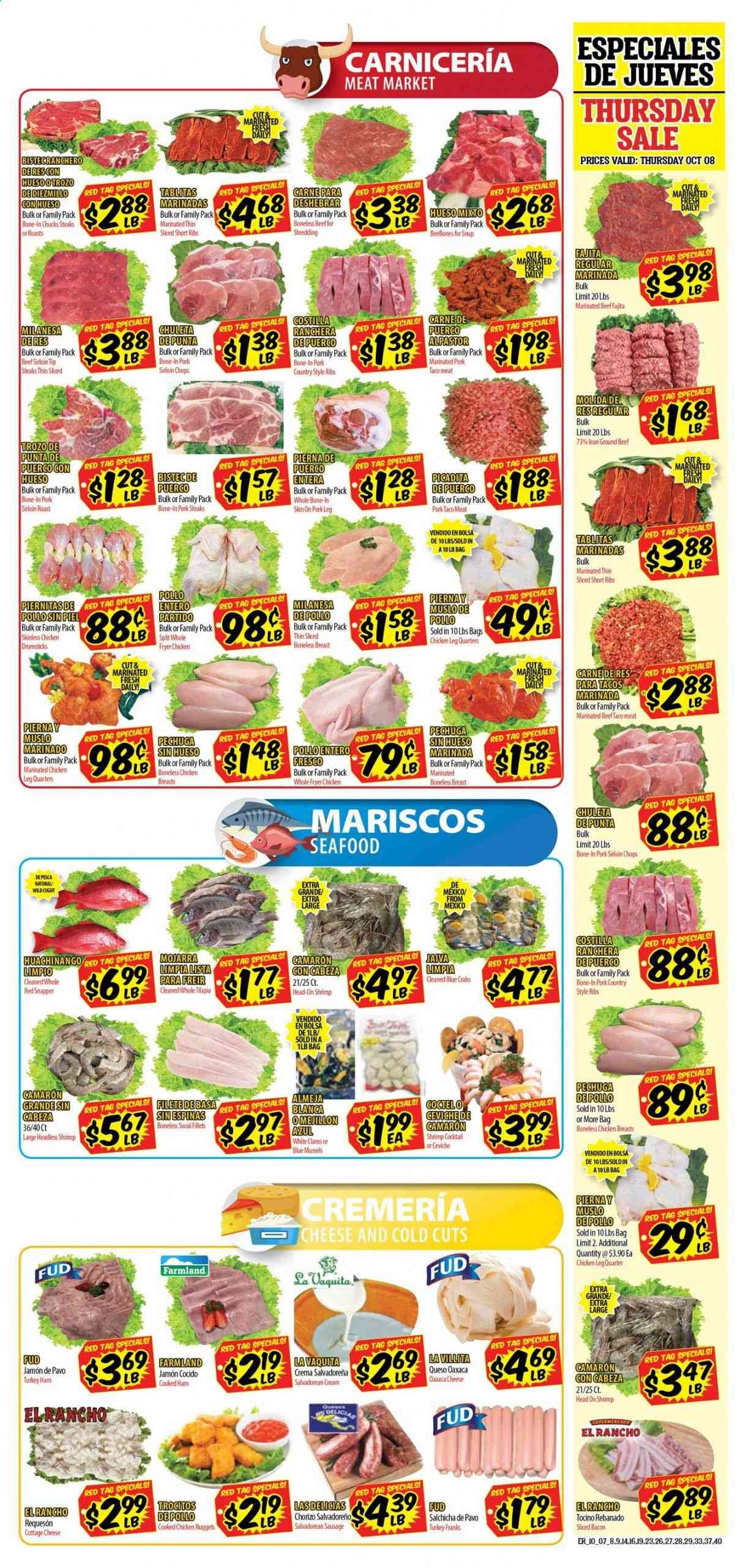 El Rancho Weekly Ad Flyer October 7 to October 13