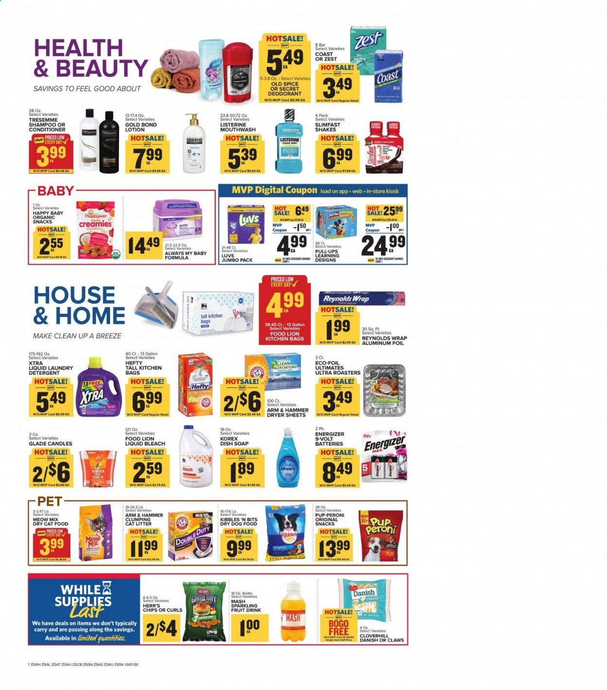 Food Lion (GA) Weekly Ad Flyer October 7 to October 13