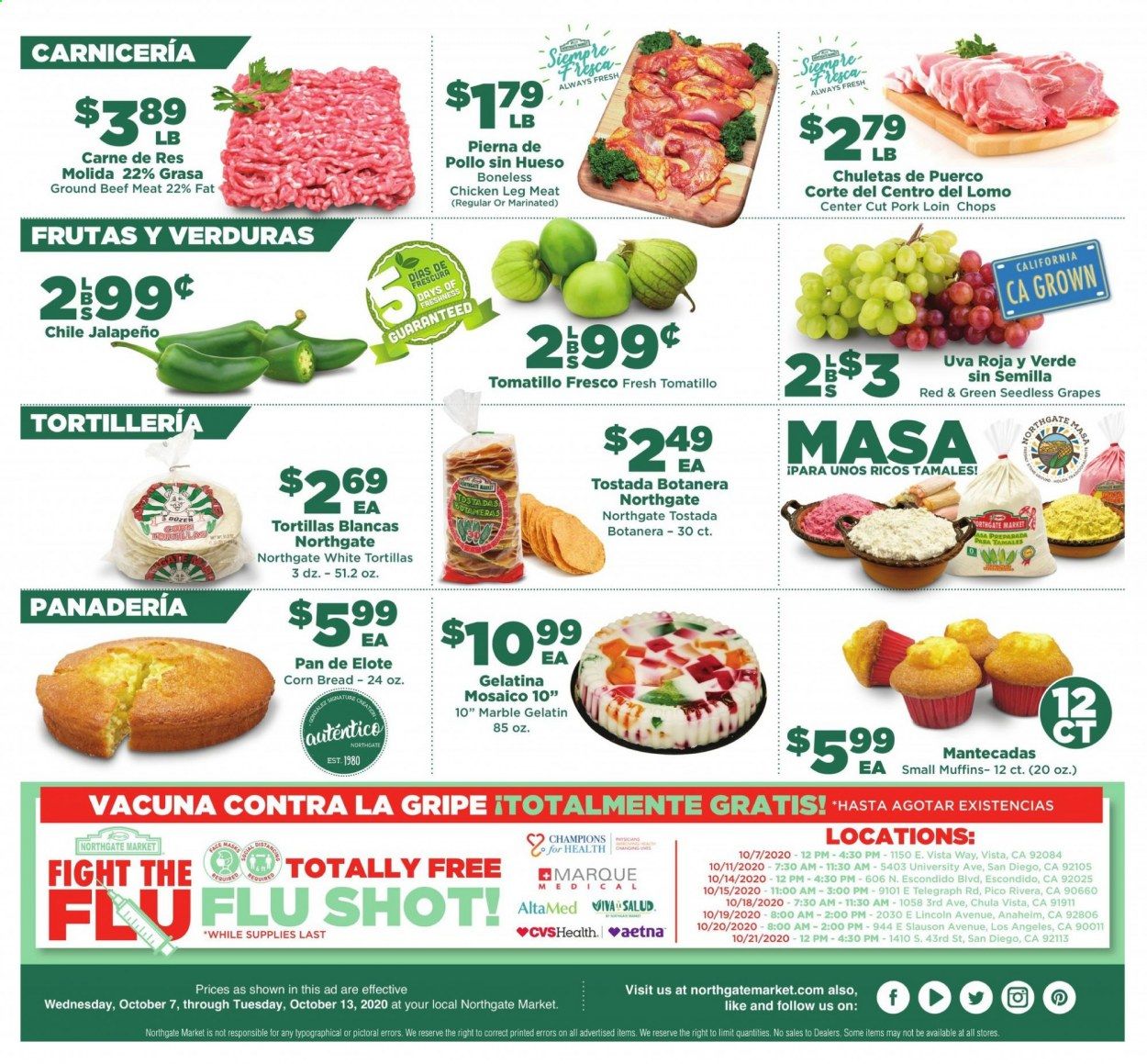 Northgate Market Weekly Ad Flyer October 7 to October 13