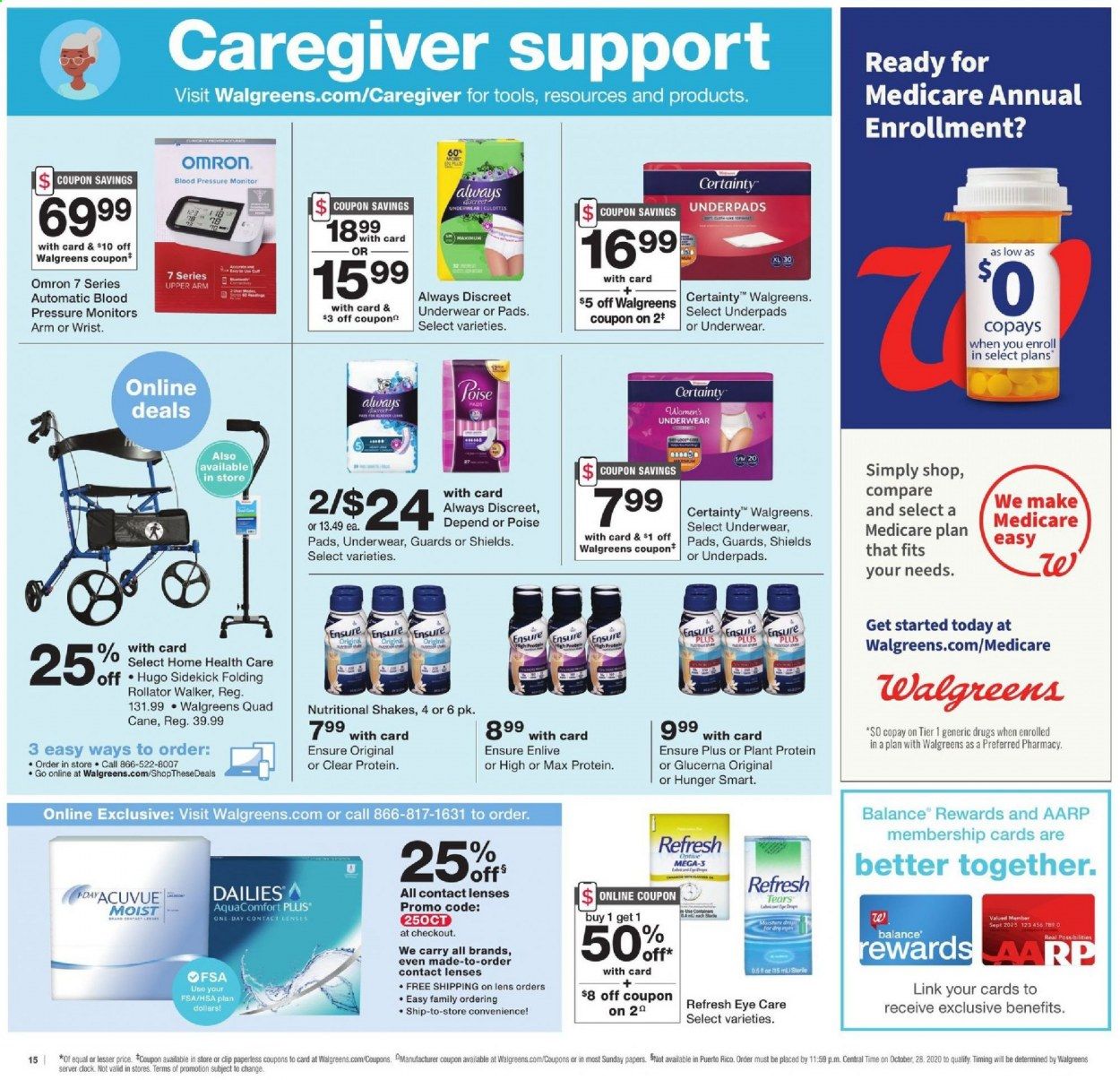 Walgreens Weekly Ad Flyer October 11 to October 17